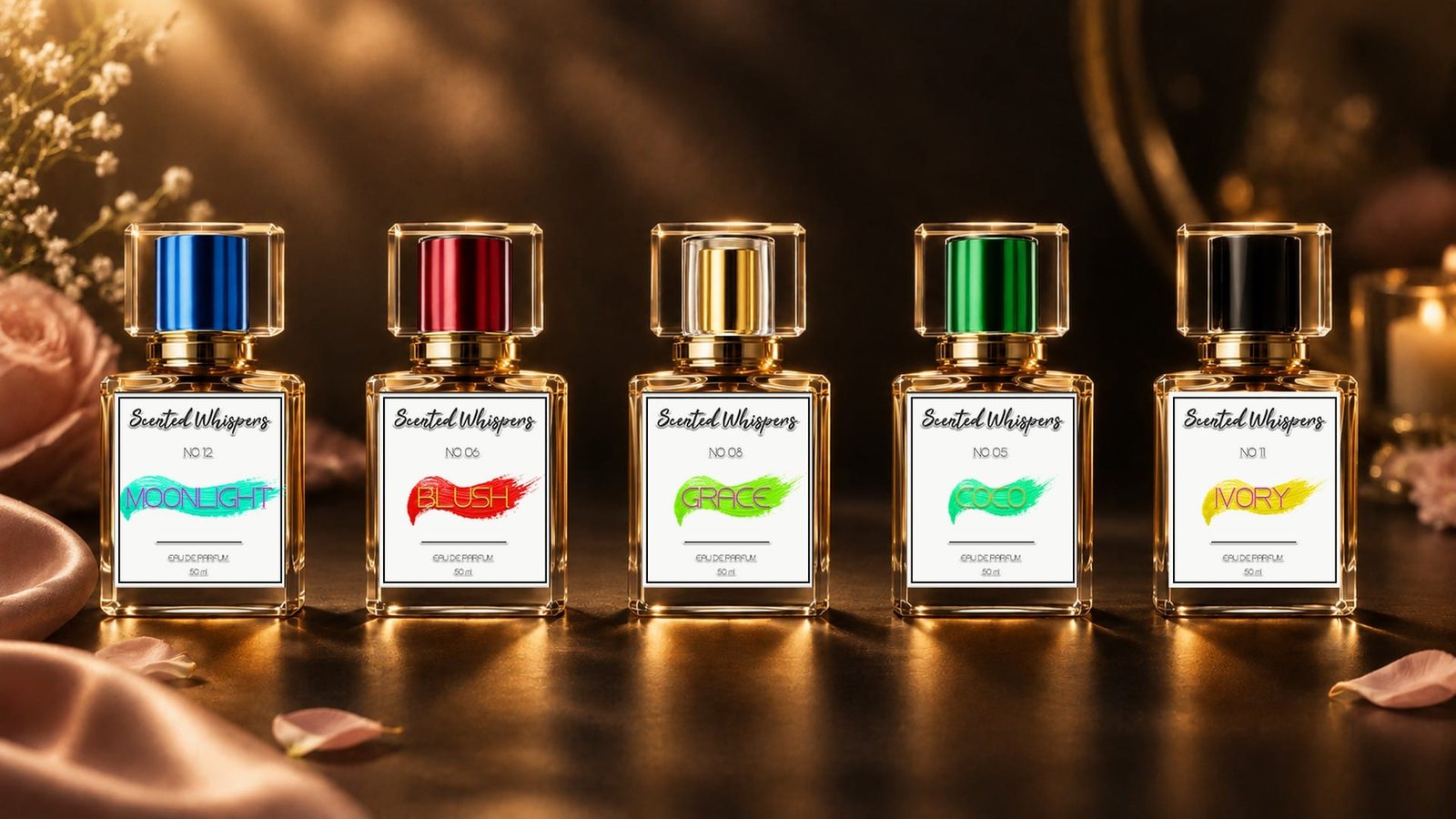 Five Female Fragrances