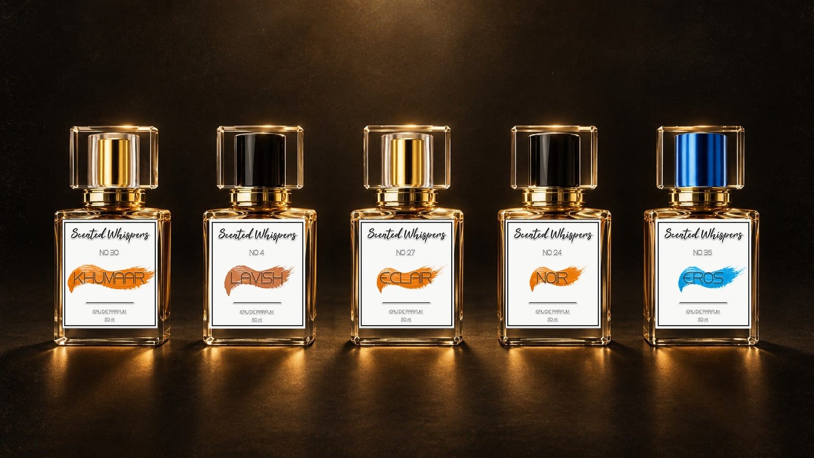 Five Male Fragrances